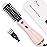 Hair Dryer Brush Blow Dryer Brush in one, Aima Beauty 1.25\'\' Round Brush Blow Dryer Ionic Hot Air Brush Styler Volumizer with Ceramic Coating & Tufted Bristles for Smooth and Shiny Blowout, Pink