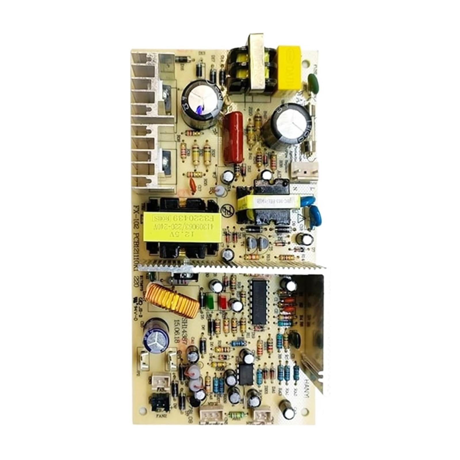 Placa de alimentación de 12,5 V FX102 PCB121110K1 para enfriadores de vino y refrigerador, 220 V-240 V, placa de circuito de alimentación