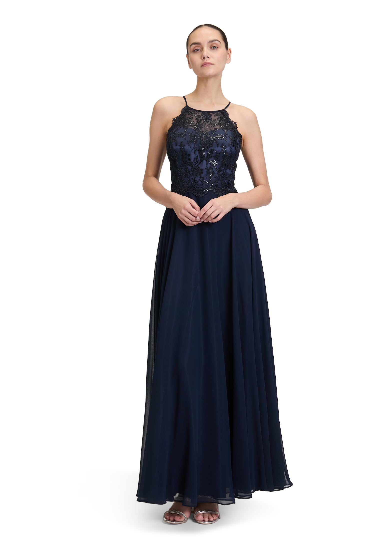 Vera Mont Damen Abendkleid rückenfrei
