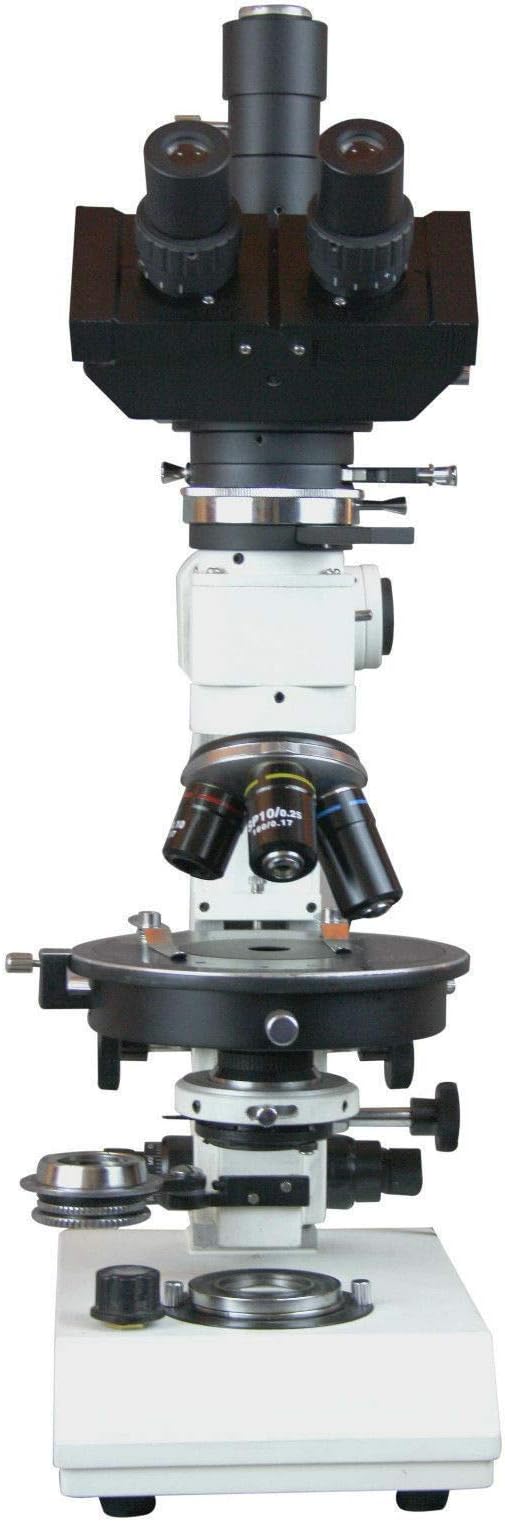 Trinocular Polarizing Ore Geology Microscope w Reflected Light & Camera