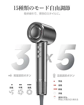 Befa ヘアドライヤー 温度調節機能付き Amazon | ドライヤー【2025進化モデル・20s速乾】大風量 高速