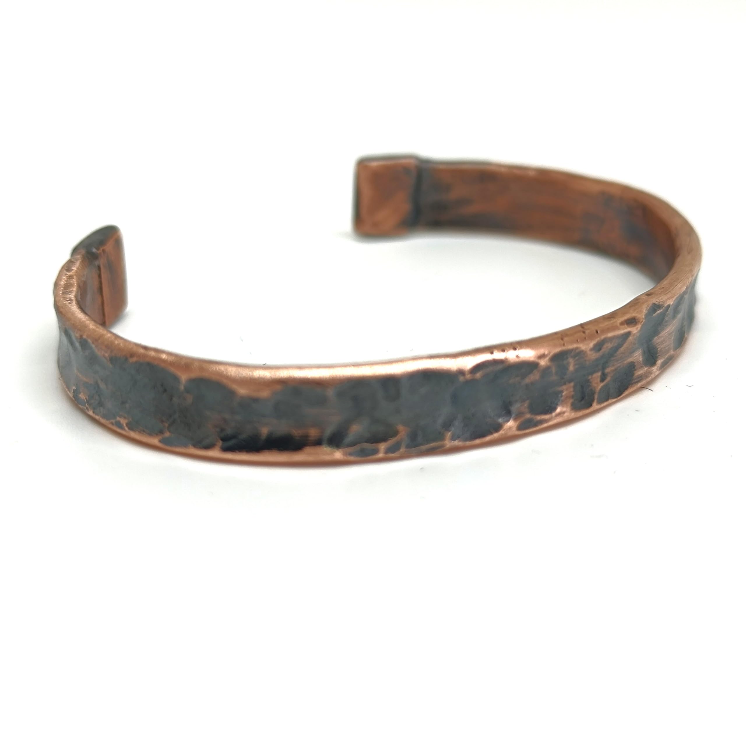 Handmade Pulsera hombre, Pulsera de Cobre Martillado, Estilo vikingo rústico, 100% Cobre Puro, Regalo para séptimo Aniversario, Brazalete de cobre, Joyeria para Artritis