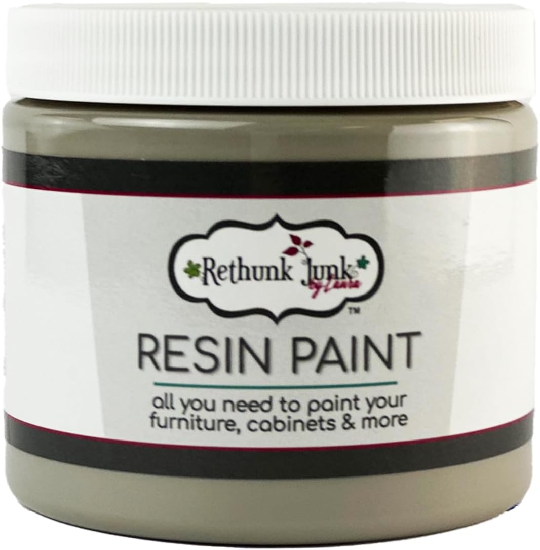 Rethunk Junk Resin Paint 16 floz (Driftwood) Tools