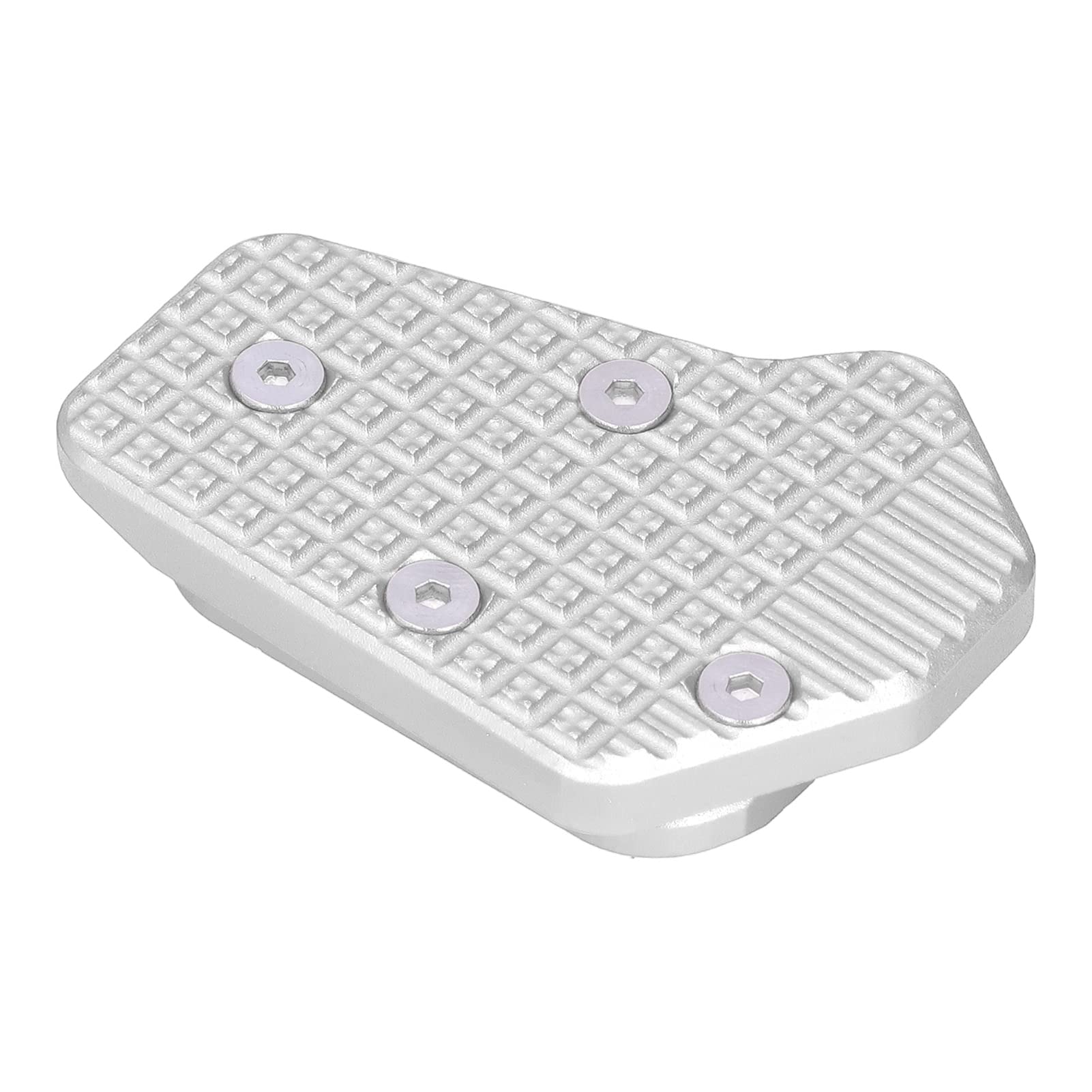 Pedale Leva Freno Posteriore Moto CNC Ingrandisci Piastra di Estensione Sostituzione Pad per F900XR 2020‑2021 Pedale Leva Freno Posteriore in Alluminio Stabile e StabileEstensione (SILVER)