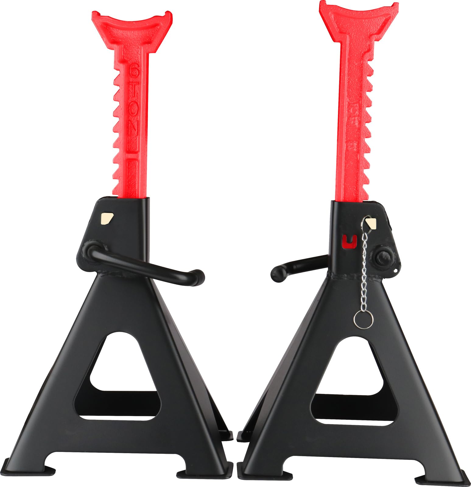 KS Tools 160.1255 Performance Steel Axle Stand with Quick Adjustment, 6000 kg, Pair