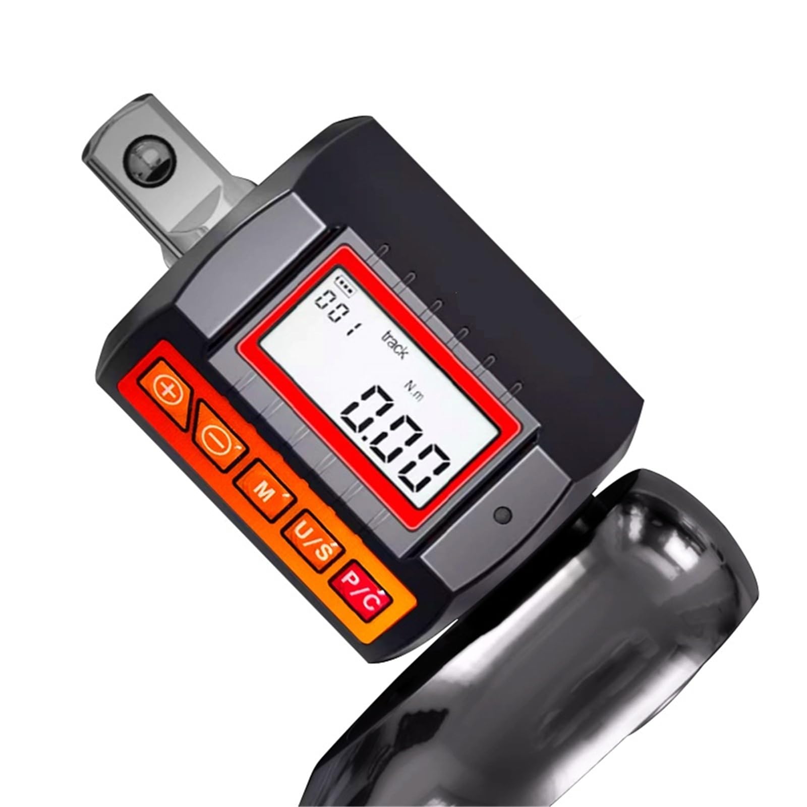 Airuixi 0.9-30N.m Digital Torque Adapter Digital Torque Adapter 1/2" Drive For 3/8" And 1/4" Electronic Torque Wrench For Repair Car Bike(0.9-30N.m)