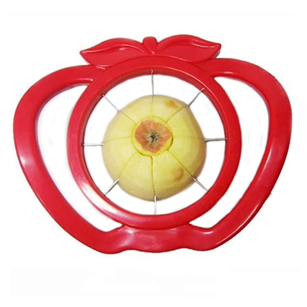 Broadfashion Apple Pear Fruit Easy Peeler Slicer Cutter Corer Cutter (Random Colour)
