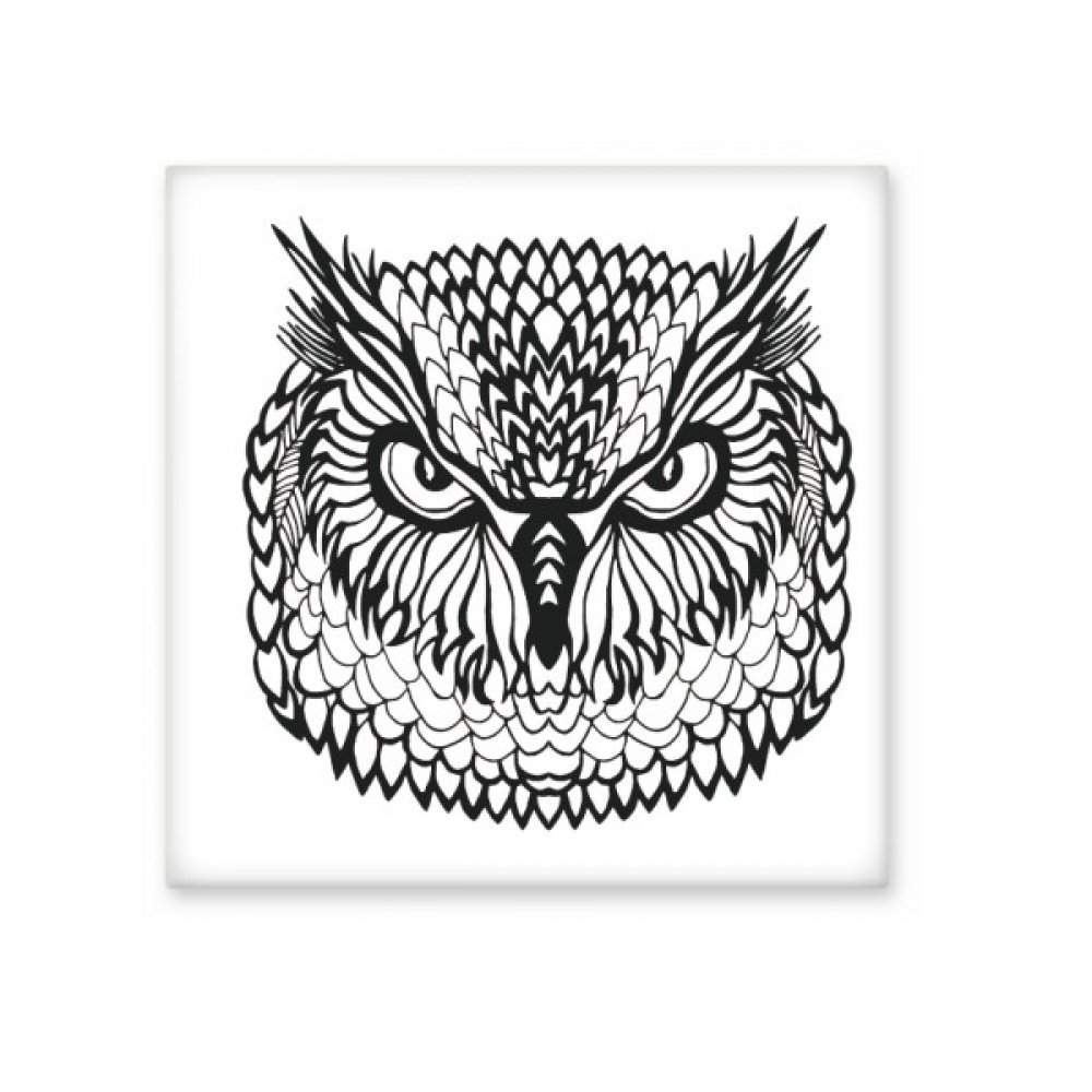 Carreau céramique chouette Big Eyes Owl pour rénover crédence murale