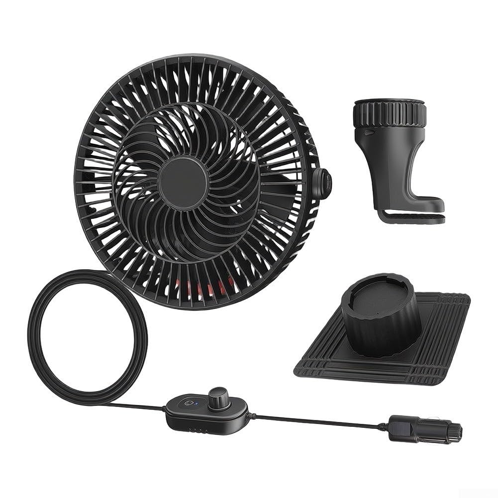 Ventilador de Cabina ABS Silencioso 24V Ventilador de Cabina