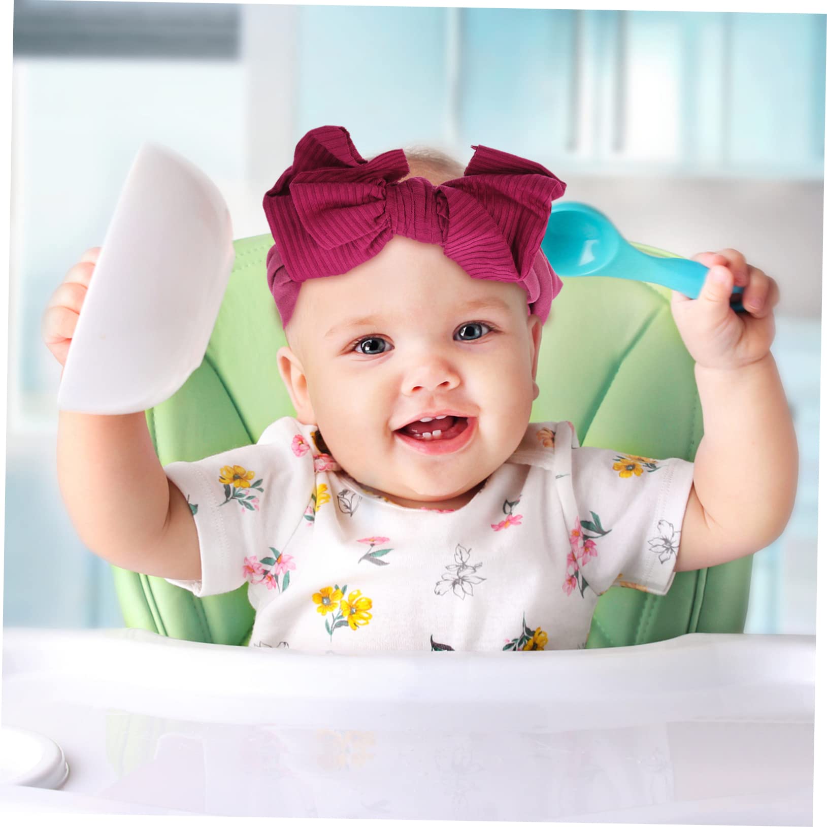 ifundom 15stücke Teiliges Haarband Mit Niedlichen Schleifen Elastische Atmungsaktive Nylon-haaraccessoires Für Neugeborene Für Fotos Und Alltag