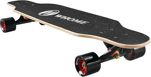 Miniatura 5 de WHOME Longboard - Patineta larga pequeña de 31 pulgadas para adultosniños, adolescentes, niñas principiantes, niños Pro Cruiser Dancing Longboards