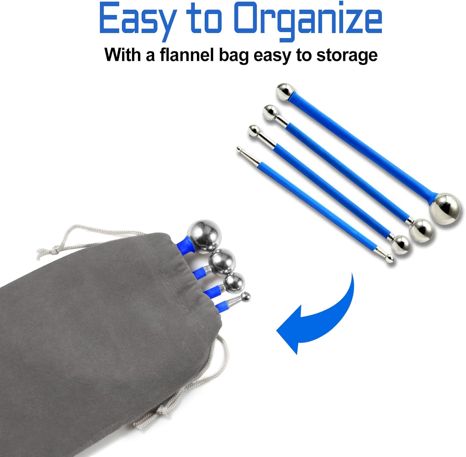 4 Pcs Metal Ball Tile Caulk Finishing Tools Tile Floor Joint Repair Kit Concrete Countertop Caulking Tool Tile Grout Coating Pressing Tools DIY Sculpture Modeling Tools Cake Decoration Tools