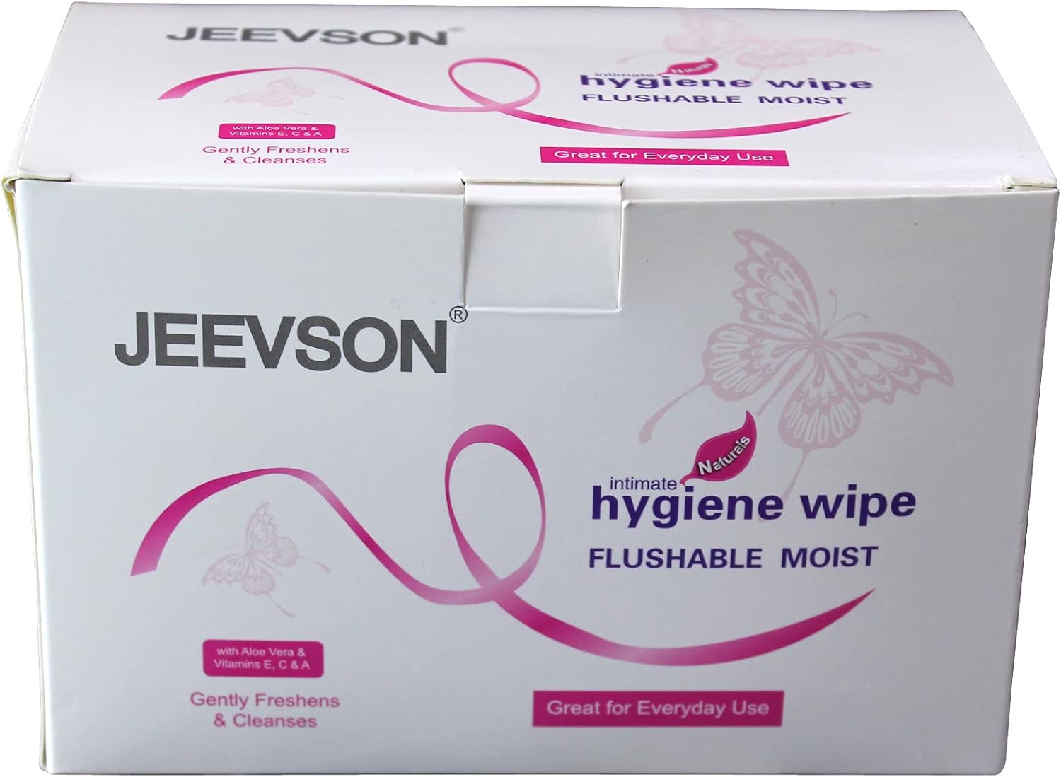 Jeevson Individually Wrapped Flushable Intimate WipesExcellent for
