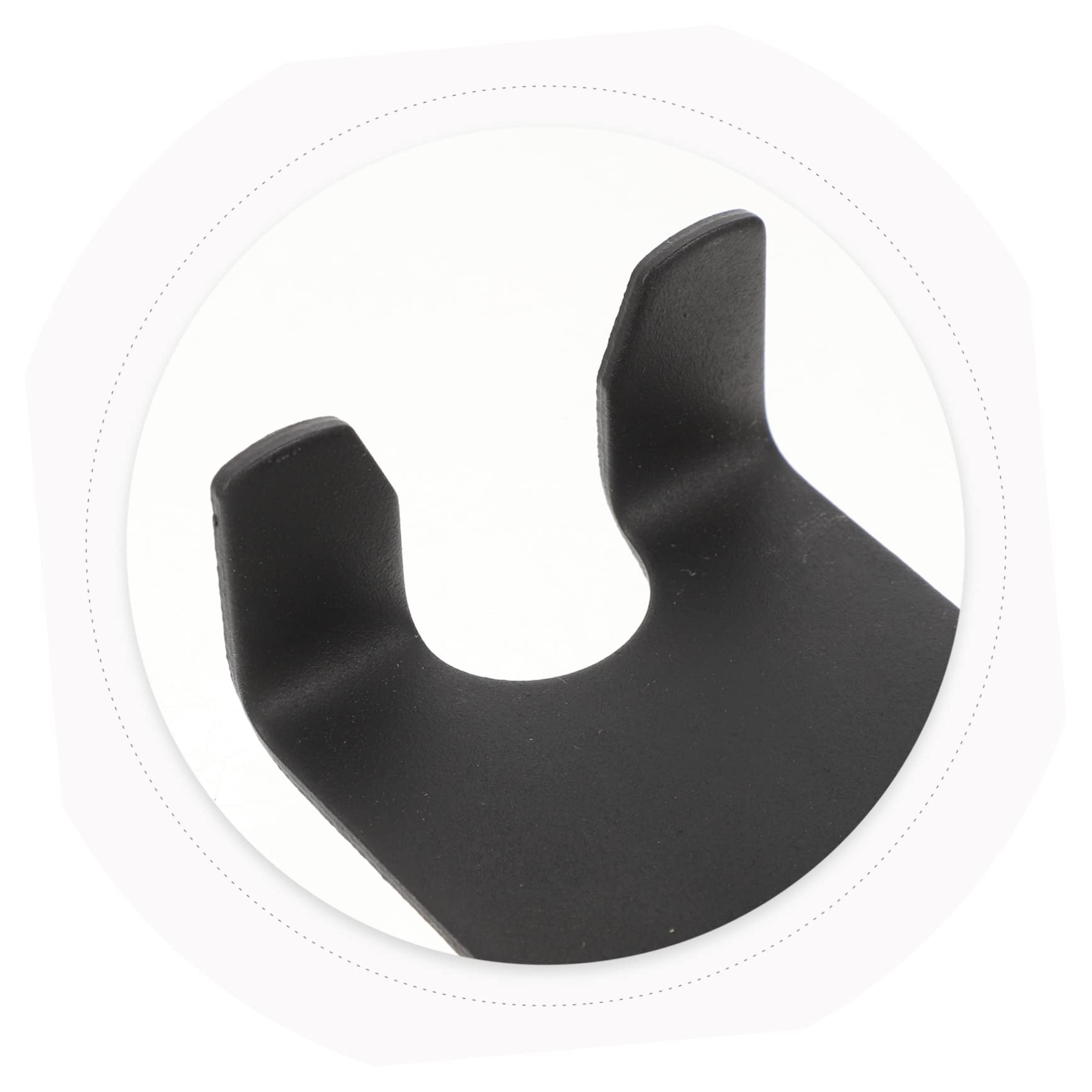 ABOOFAN 1Set Indoor Bike Storage Wall Mount Pedal Hook for Garage Apartment Space Saving Design Compatible with All Pedals Easy to Install Use Bicycle