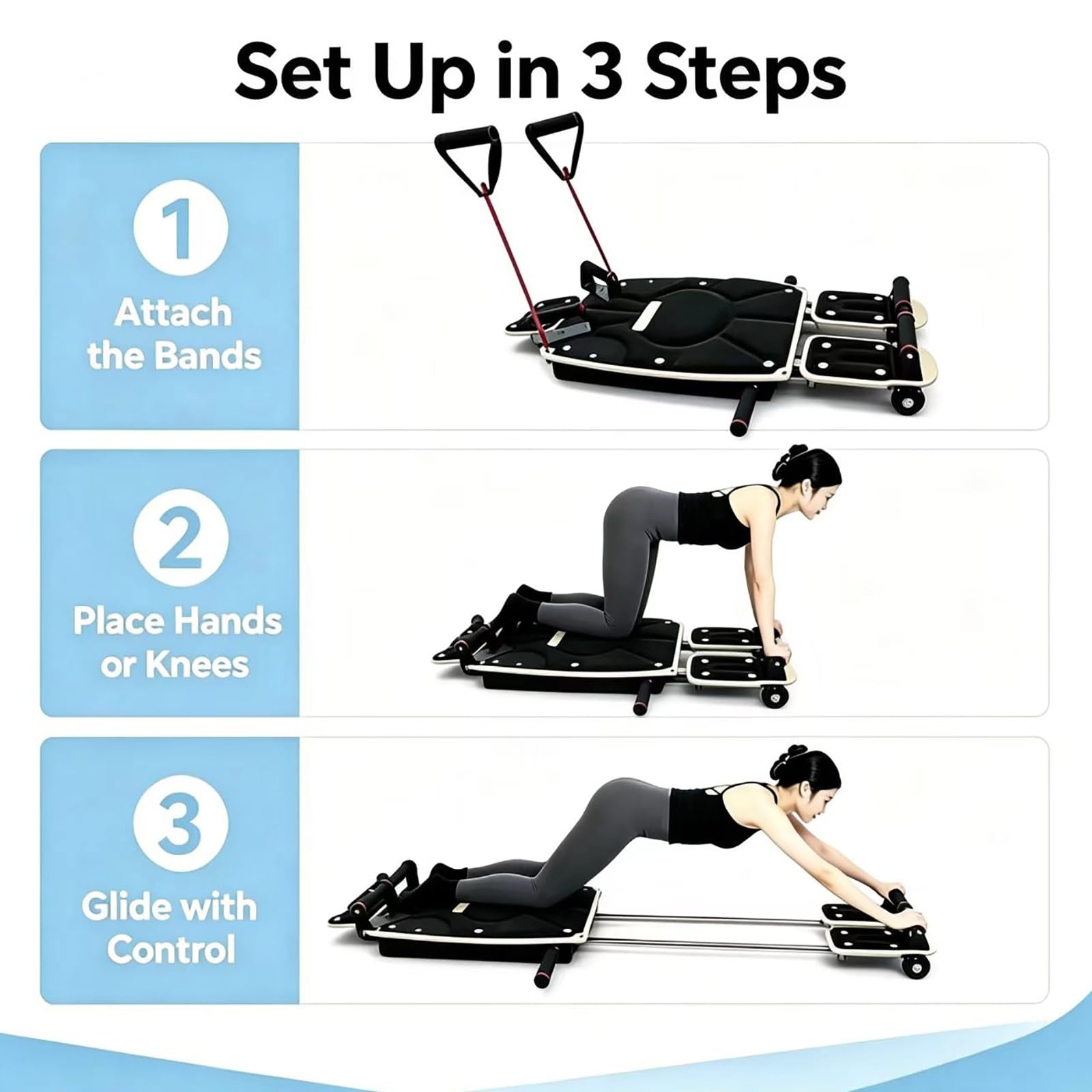 Set di Tavolette per Pilates Reformer, Reformer in Legno per Pilates