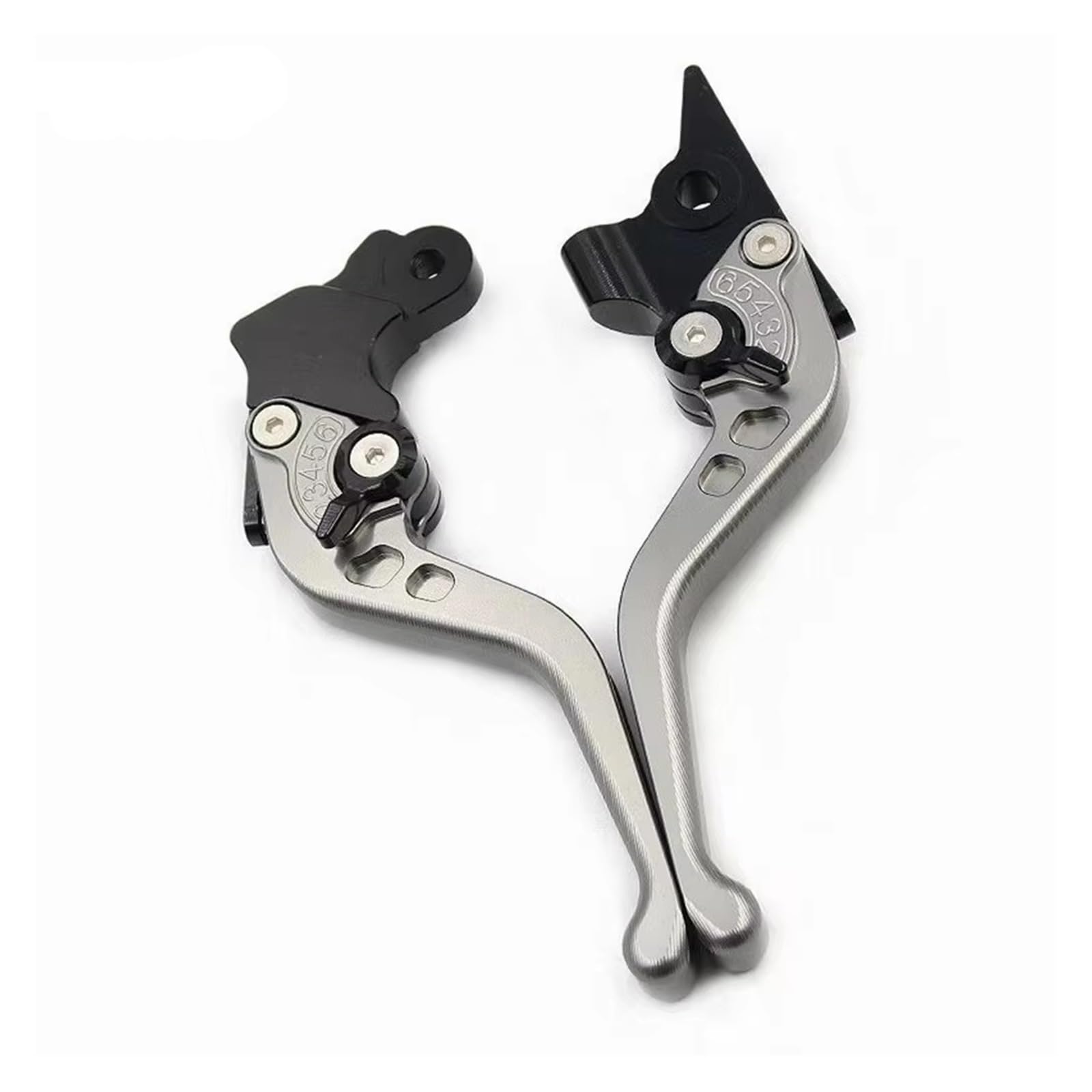 Palancas embrague freno CNC eliminan holgura manetas Ducati S2R 800 cilindro maestro gris