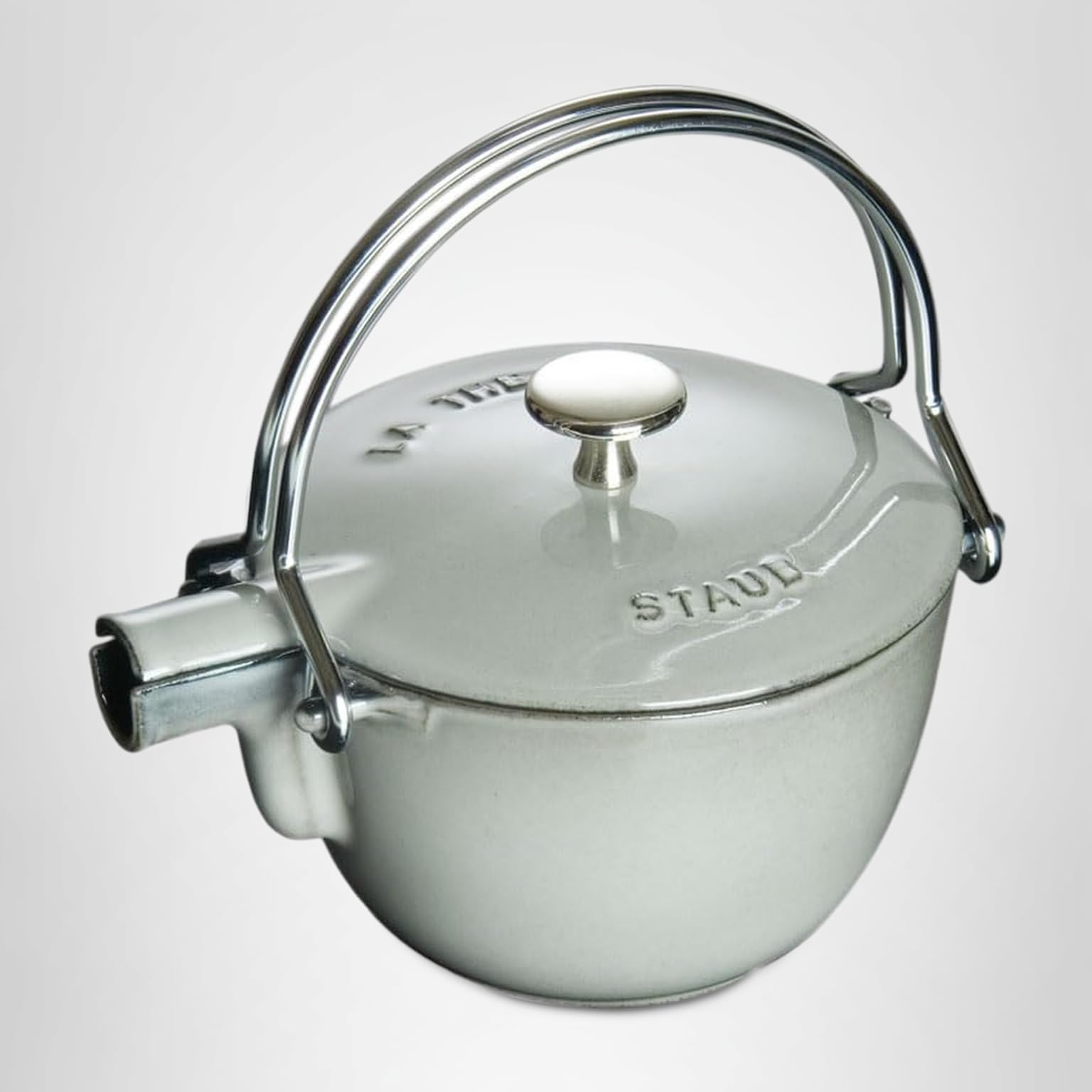 Amazon.com: Staub Round Teapot/Kettle - 1QT - Graphite Grey