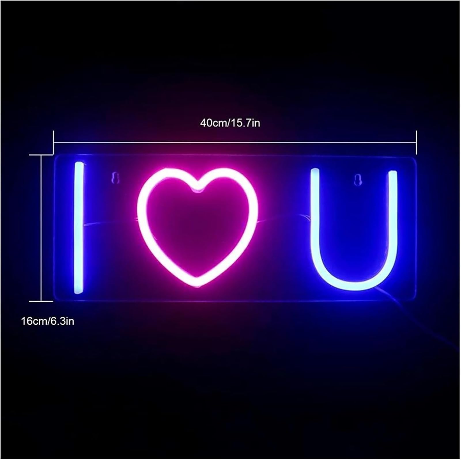 Luci al neon per insegne luminose, decorazioni da parete e tavolo, illuminazione notturna per San per Valentino matrimonio