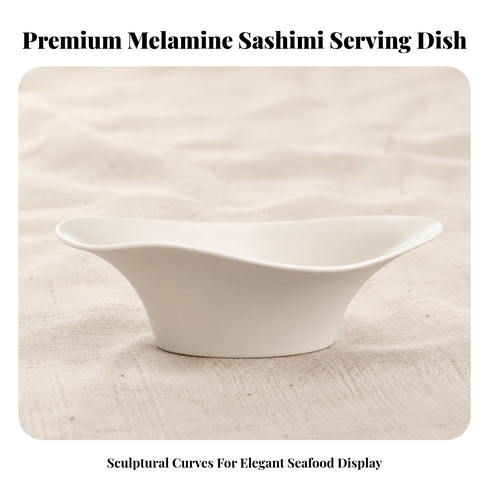 Milageto Plato para Sashimi Comercial, style to 2