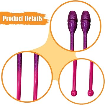 Yiju Rhythmic Gymnastics Training Club Training Equipment Professional Rhythm Rod for Performance Recreation Show Competition