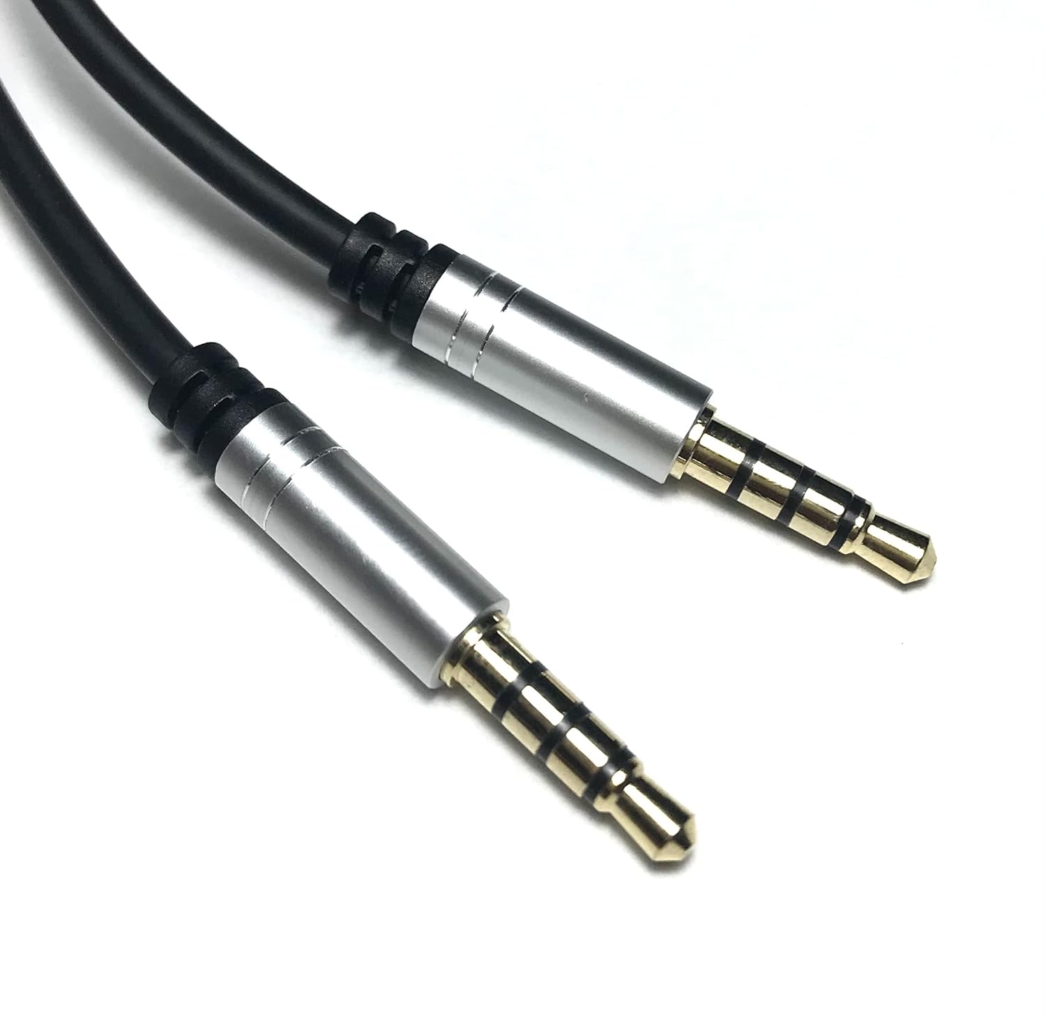 Access 300cm 4極 アルミヘッド 3 5mm ステレオオーディオ延長ケーブル ヘッドホン延長コード 3 0m オス