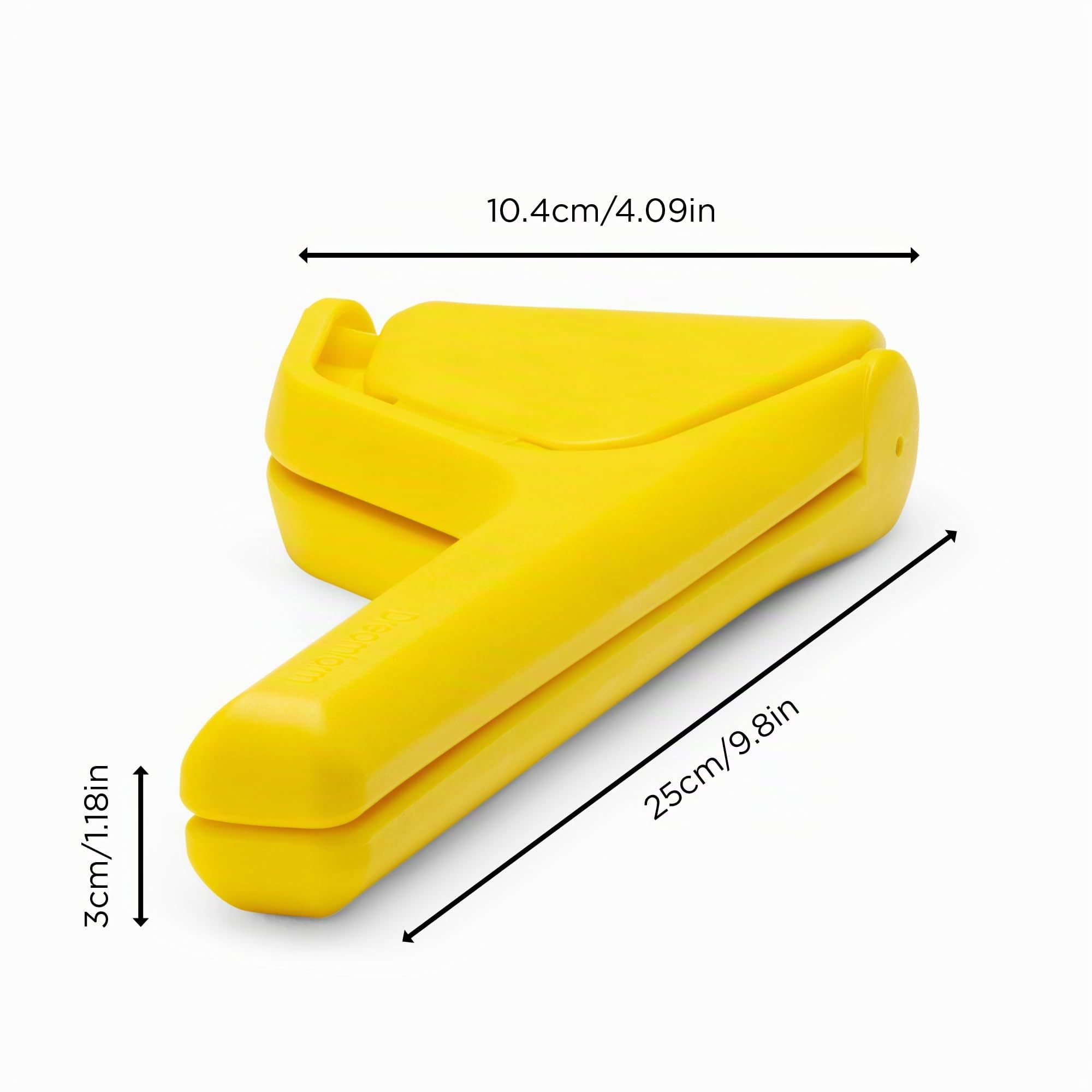 Exprimidor de limón Dreamfarm Fluicer 10 pulgadas manual plegable con pivote lateral
