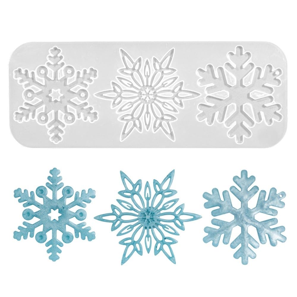 Silicone Mould Ice Crystals 1 | 3 Different Shapes