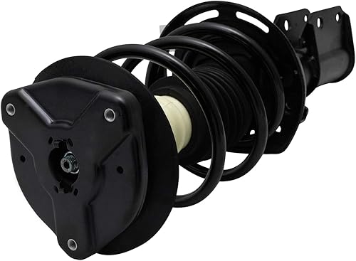 Miniatura 31 de TRQ Kit de suspensión delantera, conjunto de amortiguadores y resortes, barra estabilizadora, enlace estabilizador compatible con Chevrolet