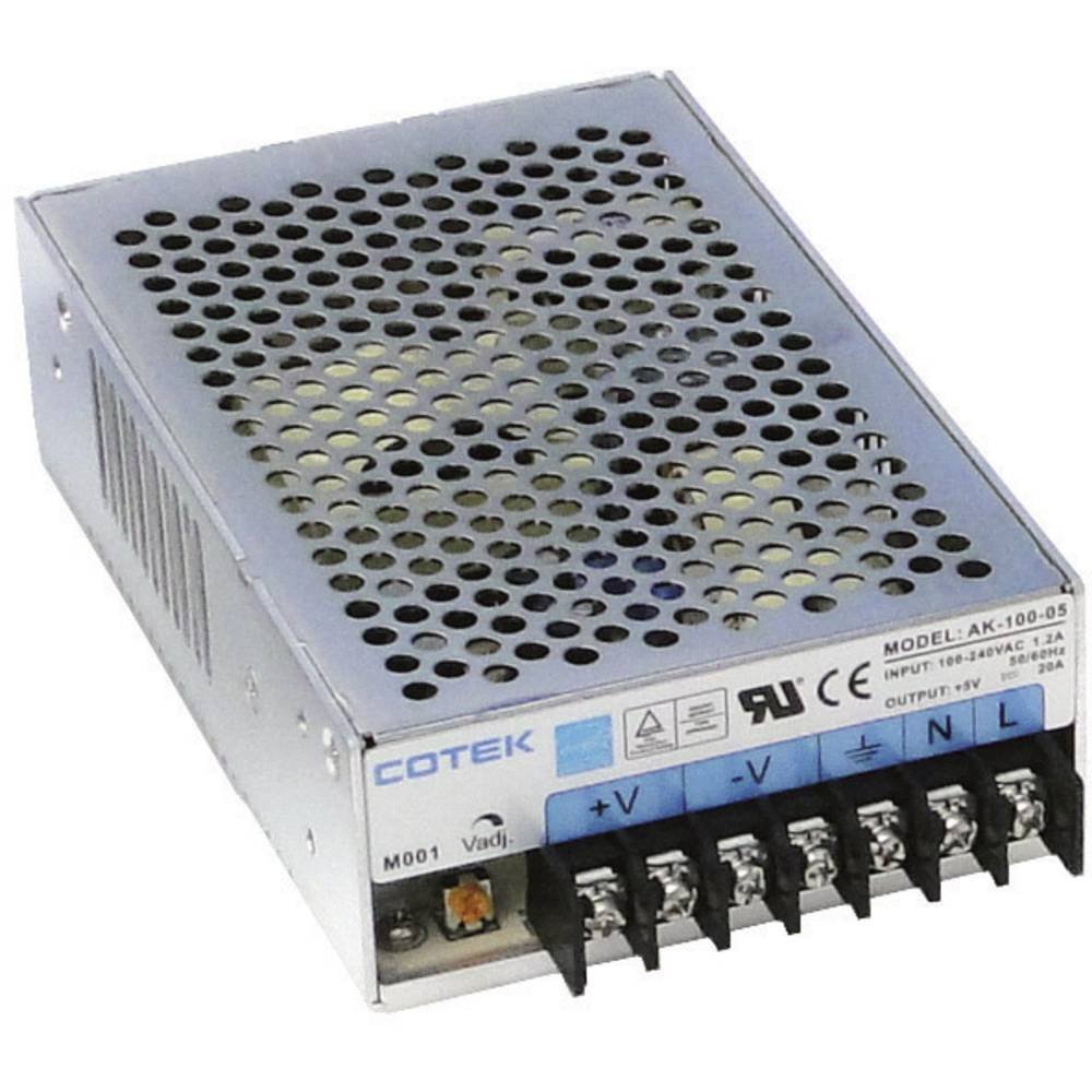Cotek AK 100-05 AC/DC-Einbaunetzteil 20A 100W 5.5 V/DC 1St.