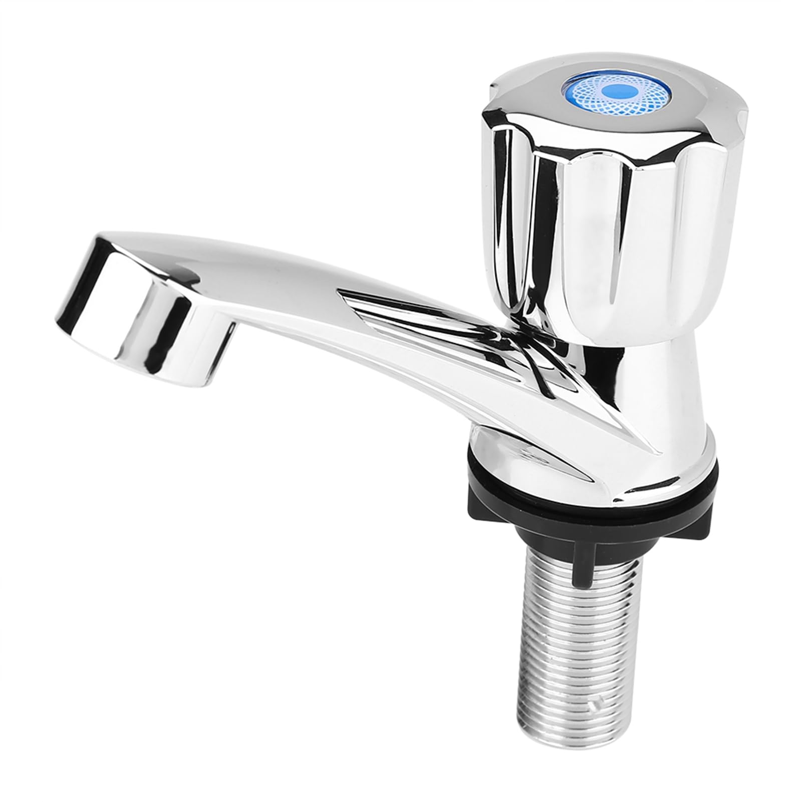 Water Faucet Thread Connection ABS Plastic Single Cold Faucet Water Tap Bathroom Basin Kitchen Sink Accessories Louver G1 — view 6