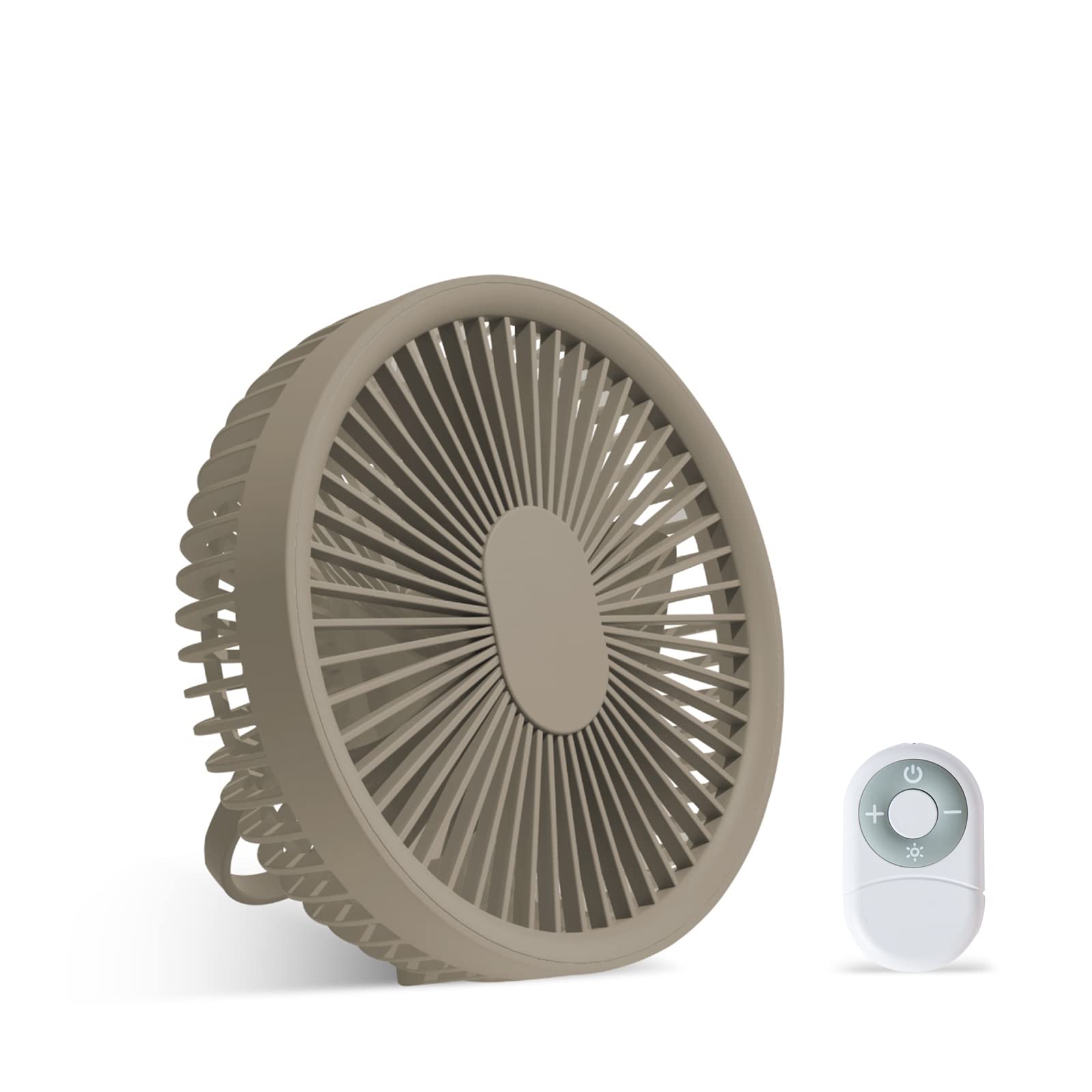 Amazon | 【ベストサイン 】【ブラウン】1台3役 卓上扇風機 壁掛け