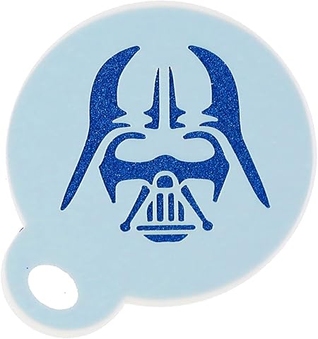 Coffee Duster Star Wars Darth Vader 350 Micron Mylar Stencil Approx 8 5cm Amazon Co Uk Home Kitchen