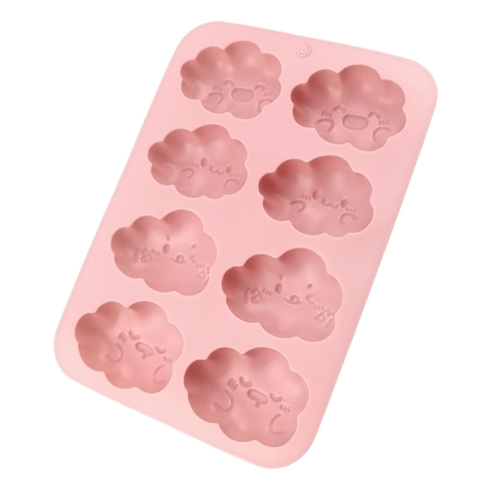 ATRYG Stable Silicone Cloud Cake Baking 8 Cavity Cartoon Cloud Cakes Baking Tray for Creative Dessert