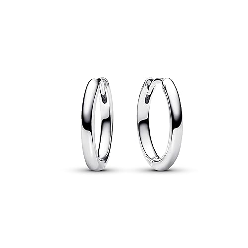 Moments - Orecchini cerchi componibili, in argento sterling