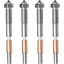 for QiDi Q2/Q2 Combo Bimetallic Nozzle with Ceramic Insulation Integrated Design Quick Removal Integration Nozzles for QIDI Q24444