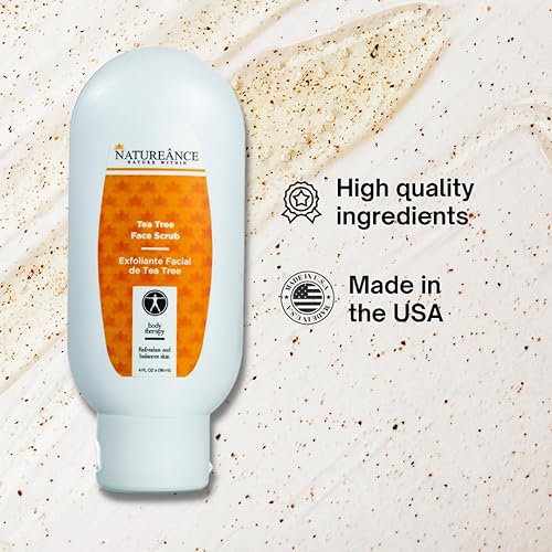 Miniatura 6 de Exfoliante facial de árbol de té (4 onzas líquidas) - Exfoliante para piel propensa al acné