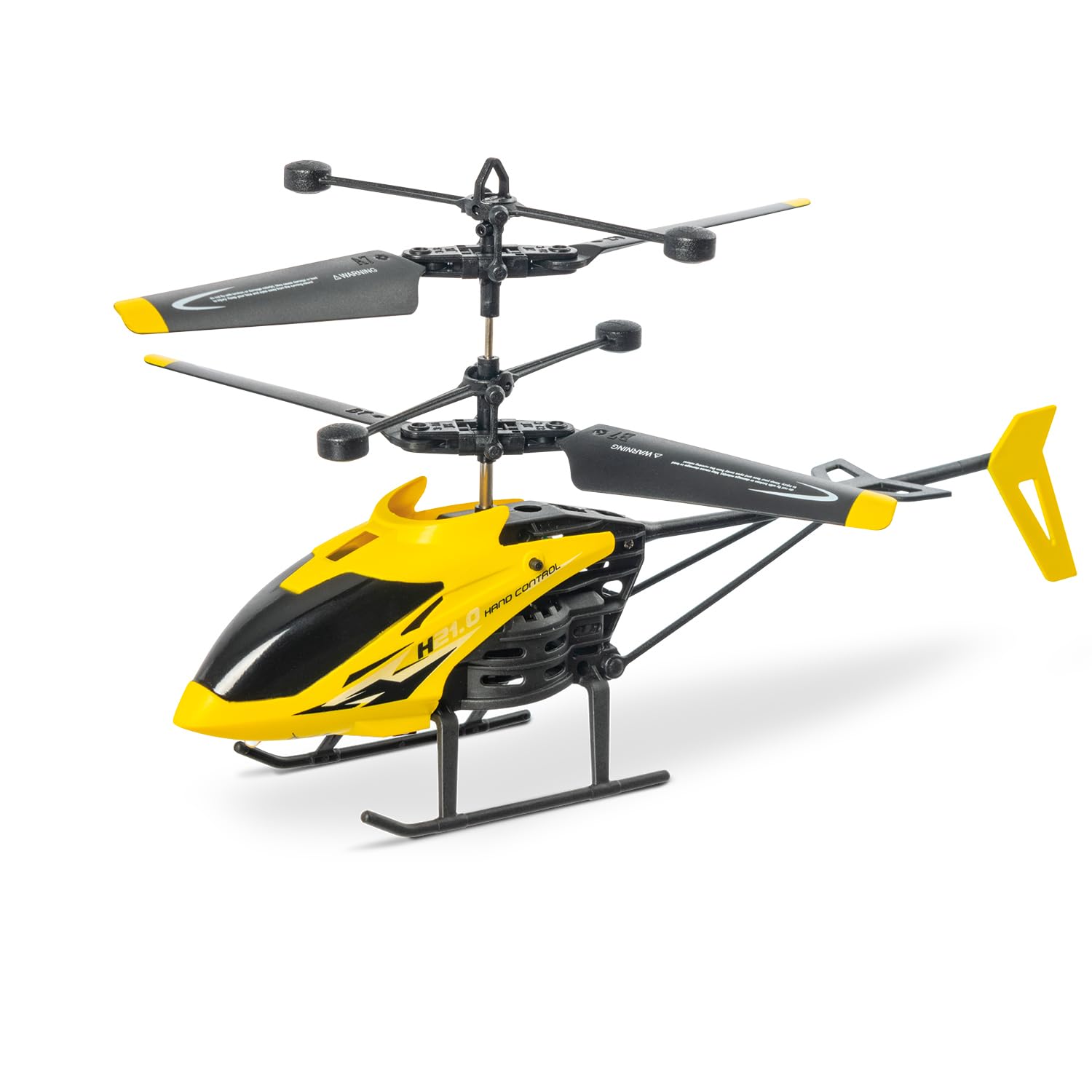 MONDO Motors Elicottero H21 Hand Control Ultradrone - si guida solo con la mano-alta stabilità - decollo ed atterraggio autmatici - 21 cms