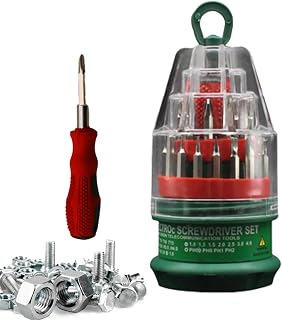 Screwdriver Set - Precision Steel Repair Hand Tools,Small Ratchet Screwdriver Set - for Laptop Phone Refrigerator Washing Machine Air Conditioner TV Appliances