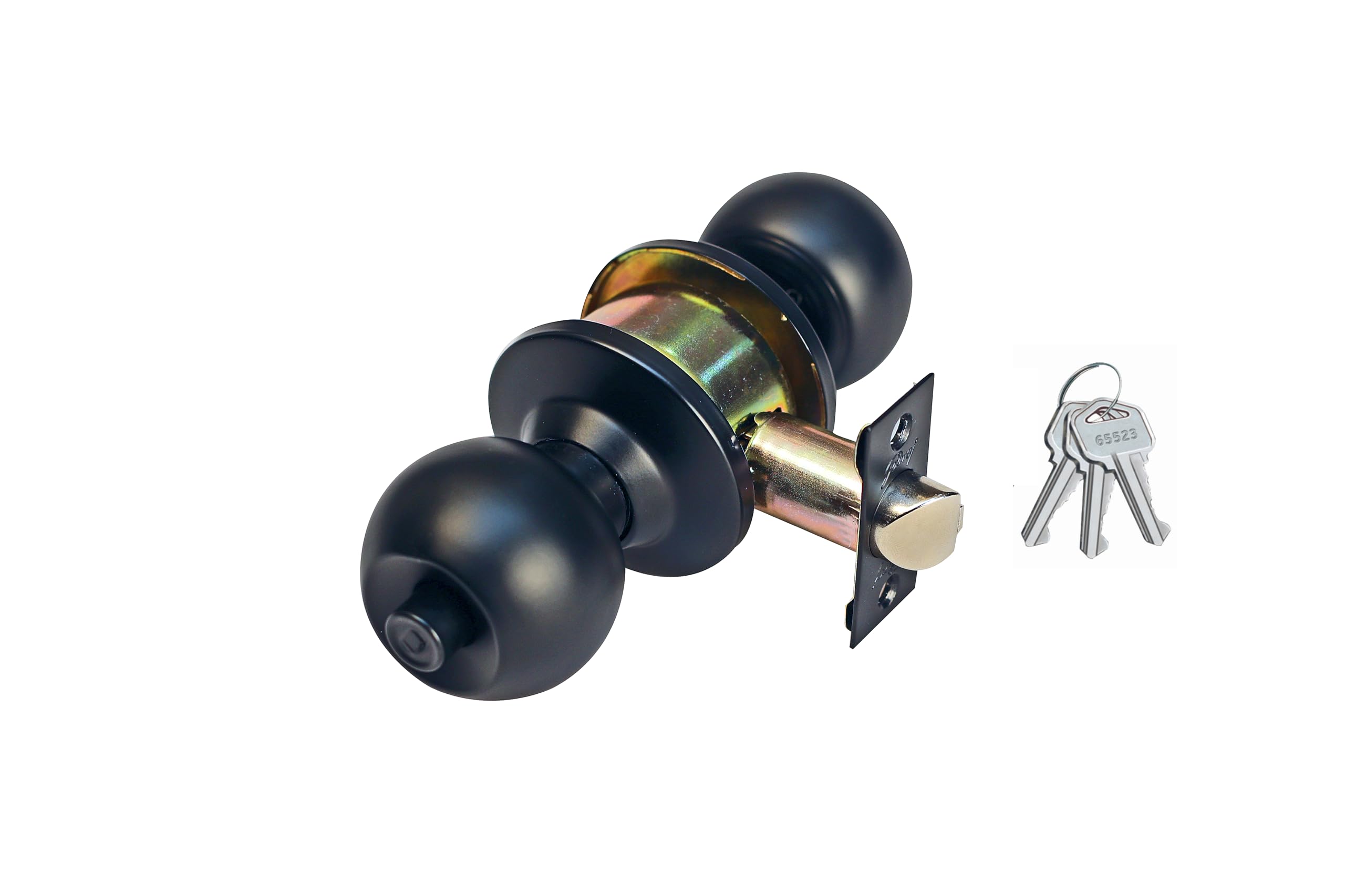 Godrej Keyed Cylinder Lock | Single Panel Door Lock | Suitable for Bedroom Doors & Inter-Connected Doors for Commercial Space | Backset 60mm | Matte Black finish | Door Thickness 32mm to 45 mm | 3Keys (B0CTKPQGGQ) Amazon Price History, Amazon Price Tracker
