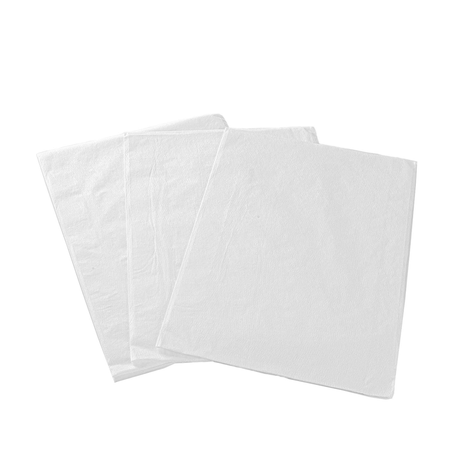 Sábanas desechables para cama de spa, salón de belleza, hotel, masaje, impermeable, a prueba de aceite, transpirable, no tejida, 203.2 x 177.8 cm, 20 unidades, Blanco
