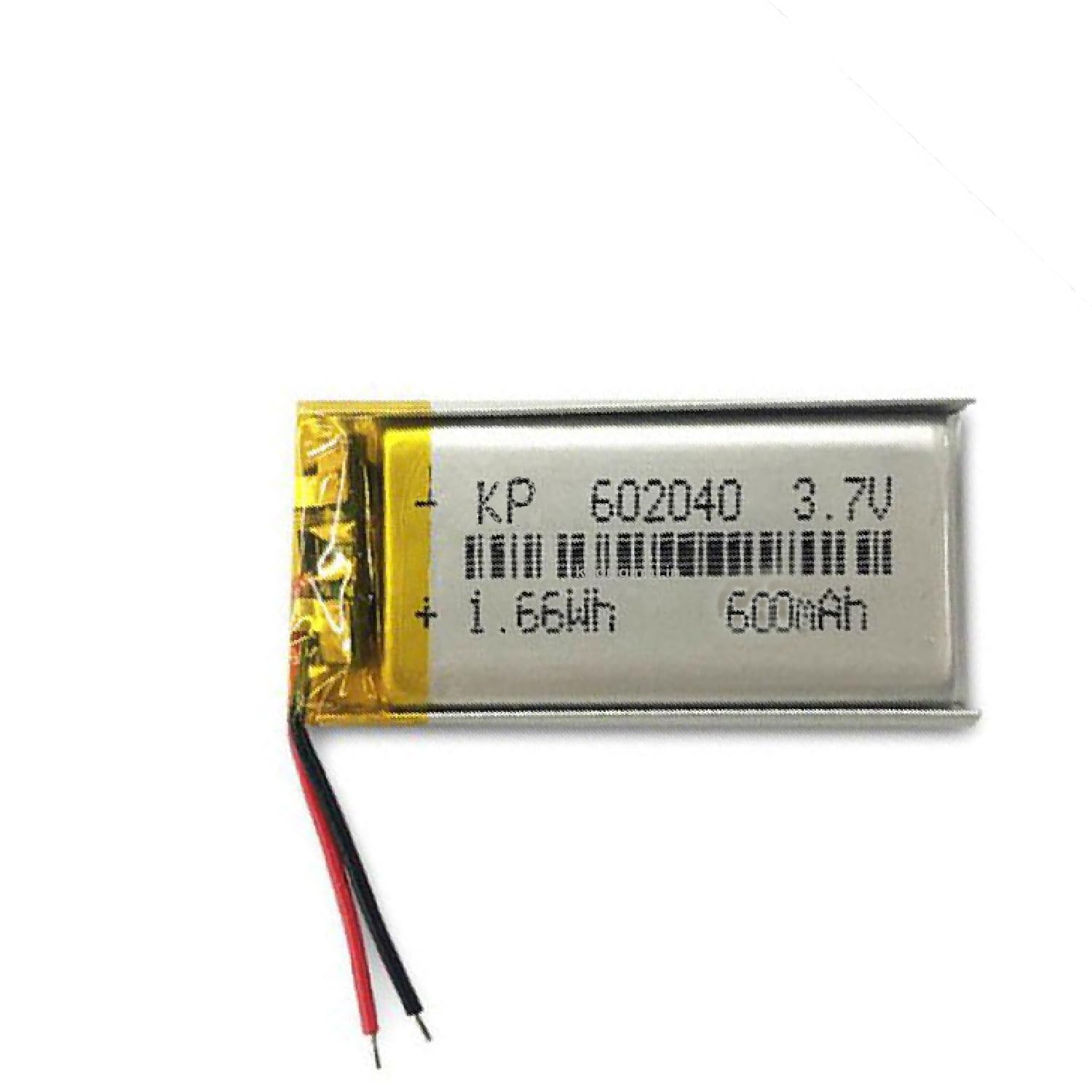 KP Original 602040 3.7v 600mAh(Full Capacity) Rechargeable Battery for Bluetooth Speaker, Drone,DIY,Toys etc 600 mAh Lithium Polymer LiPO Rechargeble Battery-image-46