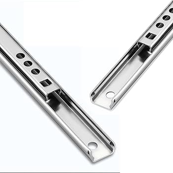 LEPEVNEY 13.5 Inch Drawer Slides Runners Metal Ball Bearing