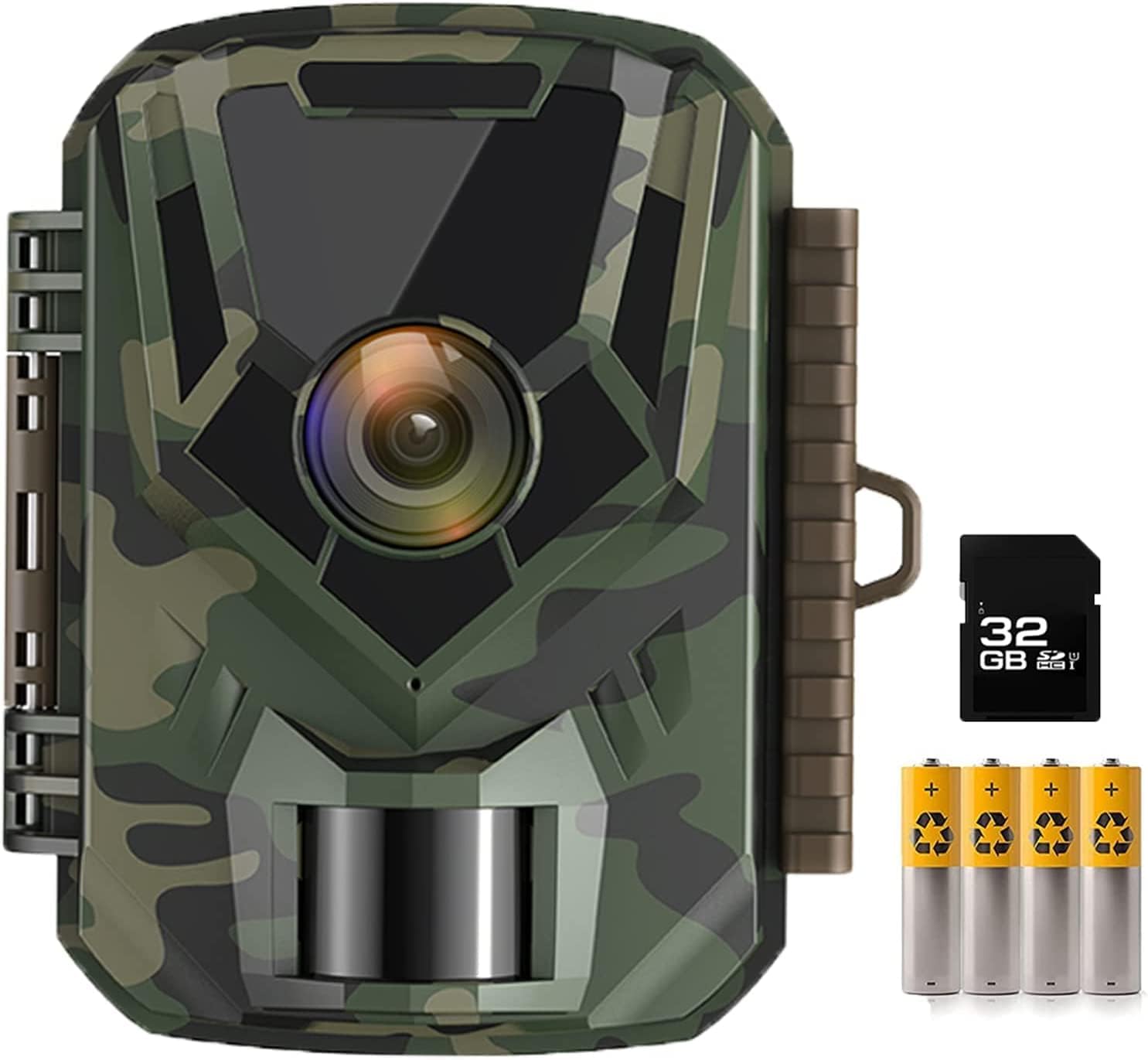 NEXCAM Trail Camera with 850nm IR LEDs Night Vision Trail