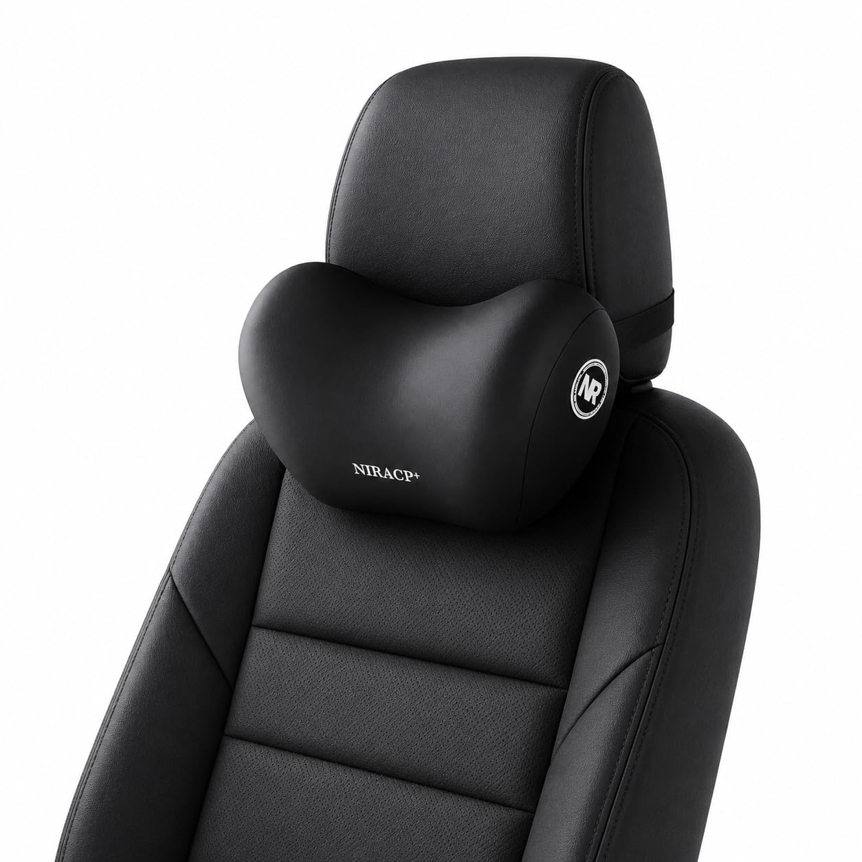 Car Neck Pillow Headrest Memory Foam Cushion for Long Drives - Ergonomic Neck Support Pillow with Adjustable Strap, Breathable Removable Cover for Front & Back Seat Cars, SUVs & Travel Comfort-image-16