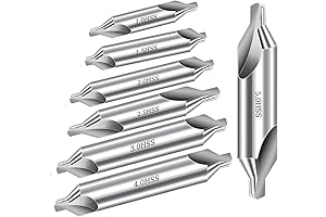 Aleric Center Drill Bits Set: Precision Lathe Parts for Metalworking Excellence