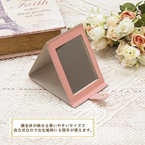 Amazon.co.jp: おしゃれキャット マリー[本革手鏡]レザー製スタンド