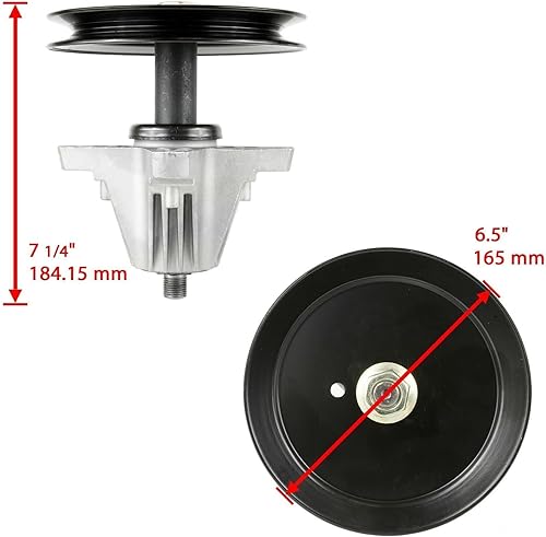 Miniatura 3 de Pieza de repuesto OEM para conjunto de husillo con anillo de cubierta para MTD Troy Bilt 918-05078A 618-05078A 285-167 Index-DDR965-GTF1-62065