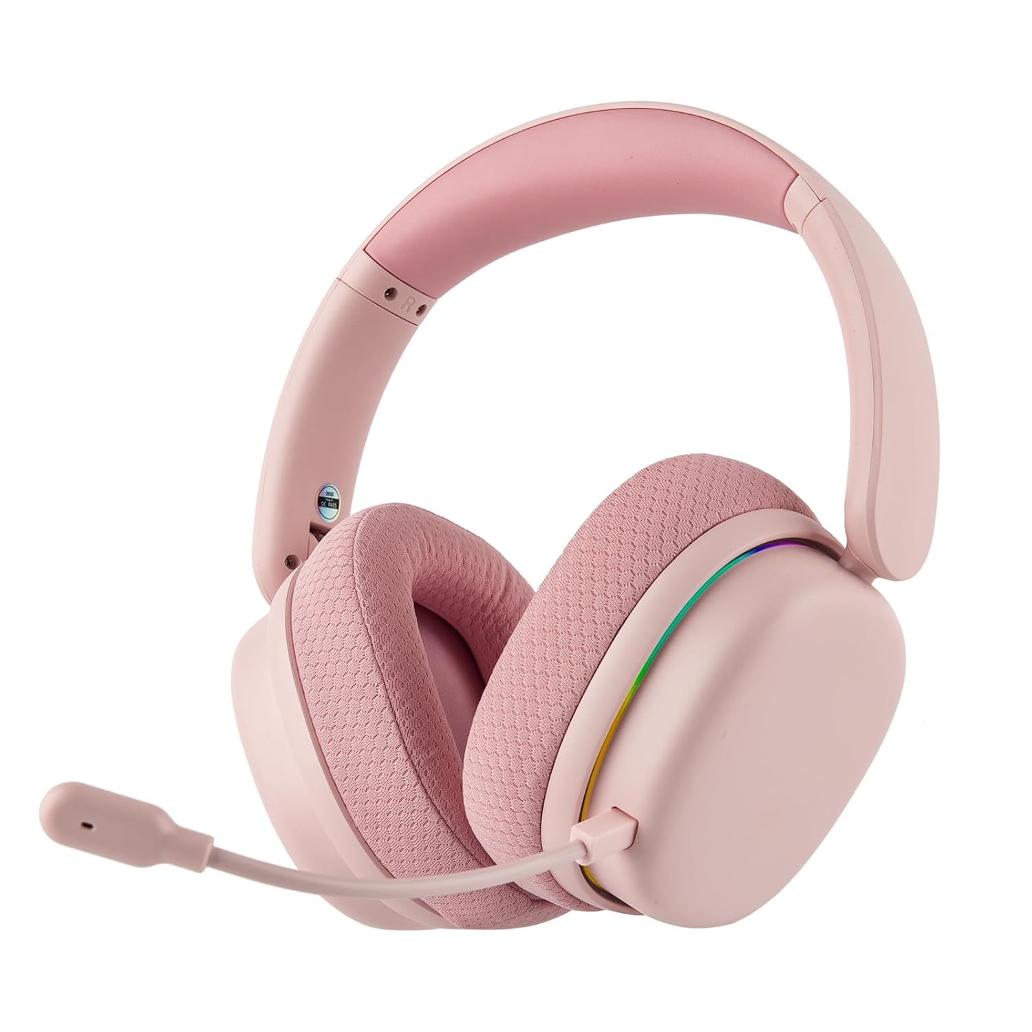 EPOMAKER X Aula G7 Pro Wireless Gaming Headset, Dual Mode BT5.3 & 2.4GHz, 7.1 Surround Sound, 80+ Hour Battery, RGB Light,