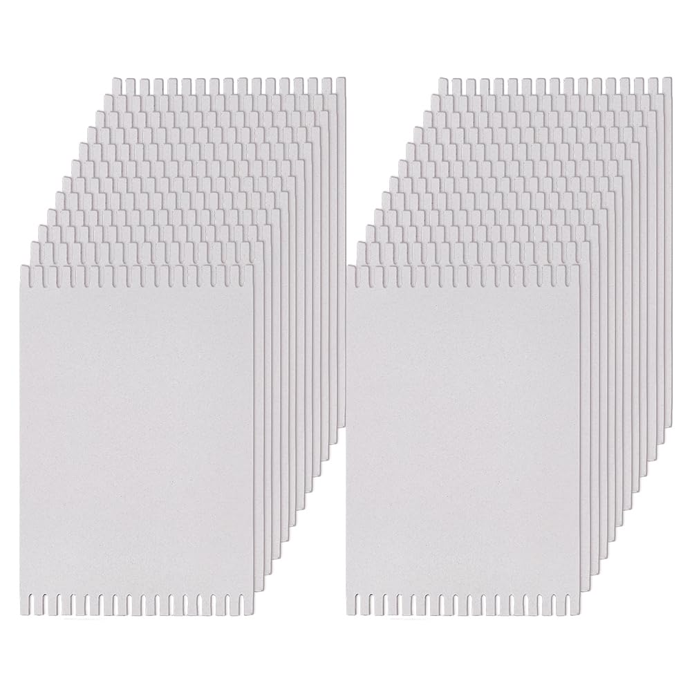 FINGERINSPIRE 24 Pz Kit Telaio per Tessitura in Cartone 20x30cm Tavola per Tessitura in Carta Grigia con Ingranaggi Telaio Portatile per Principianti, Cucito, Uncinetto, Viaggi, Creazione di Arazzi
