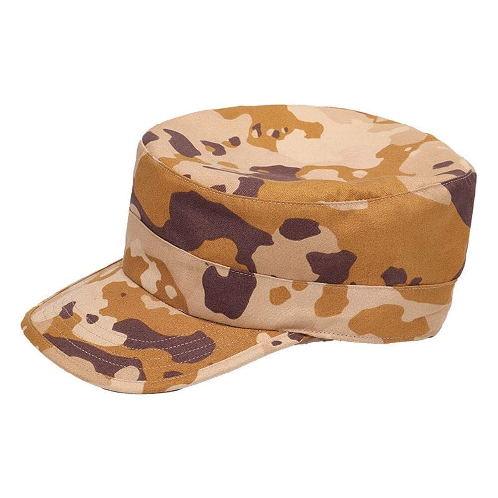 Gorra De Béisbol For Exteriores, Senderismo, Pesca, Gorra Táctica De Camuflaje For Caza(Desert Mud,For Adult)
